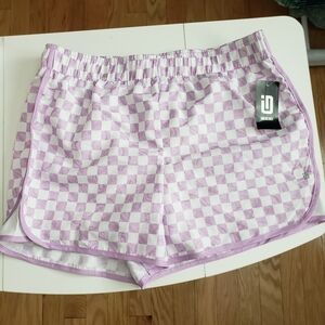 Ideology Girls Crocus Petal Activewear Shorts sz XL   NWT